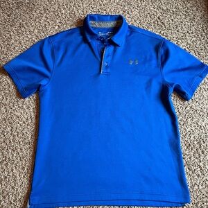 Under Armour Men's Vibrant Blue Polo